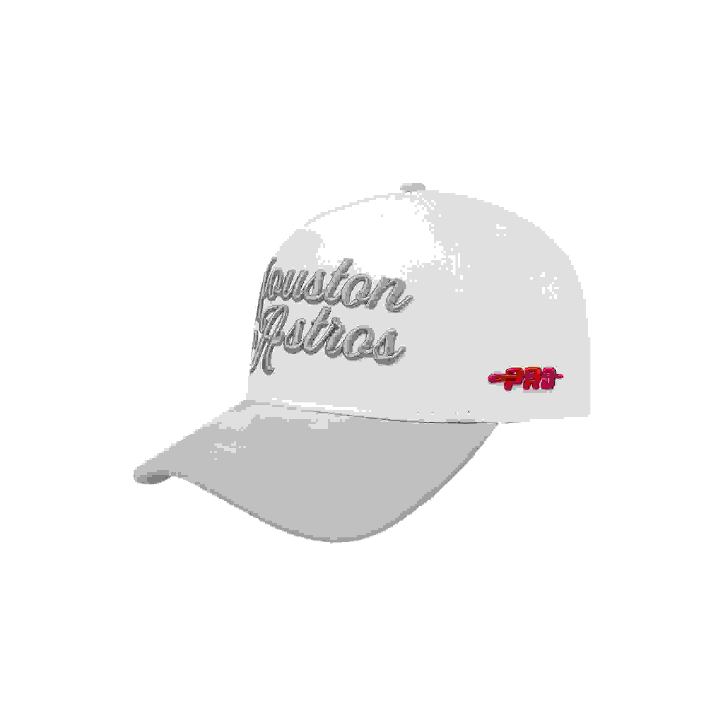 Pro Standard Houston Astros White Cement White/Grey Adjustable Hat